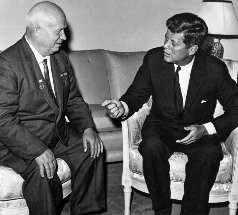 Хрущёв и Джон Кеннеди (1961 год)